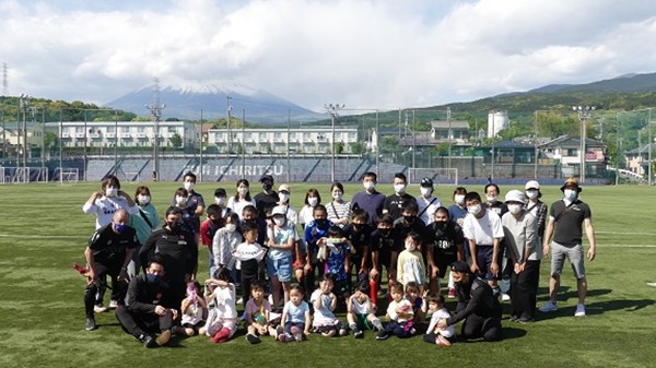 デフキッズサッカー体験会をお手伝いしました